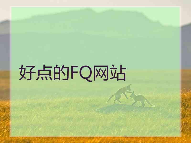 好点的FQ网站